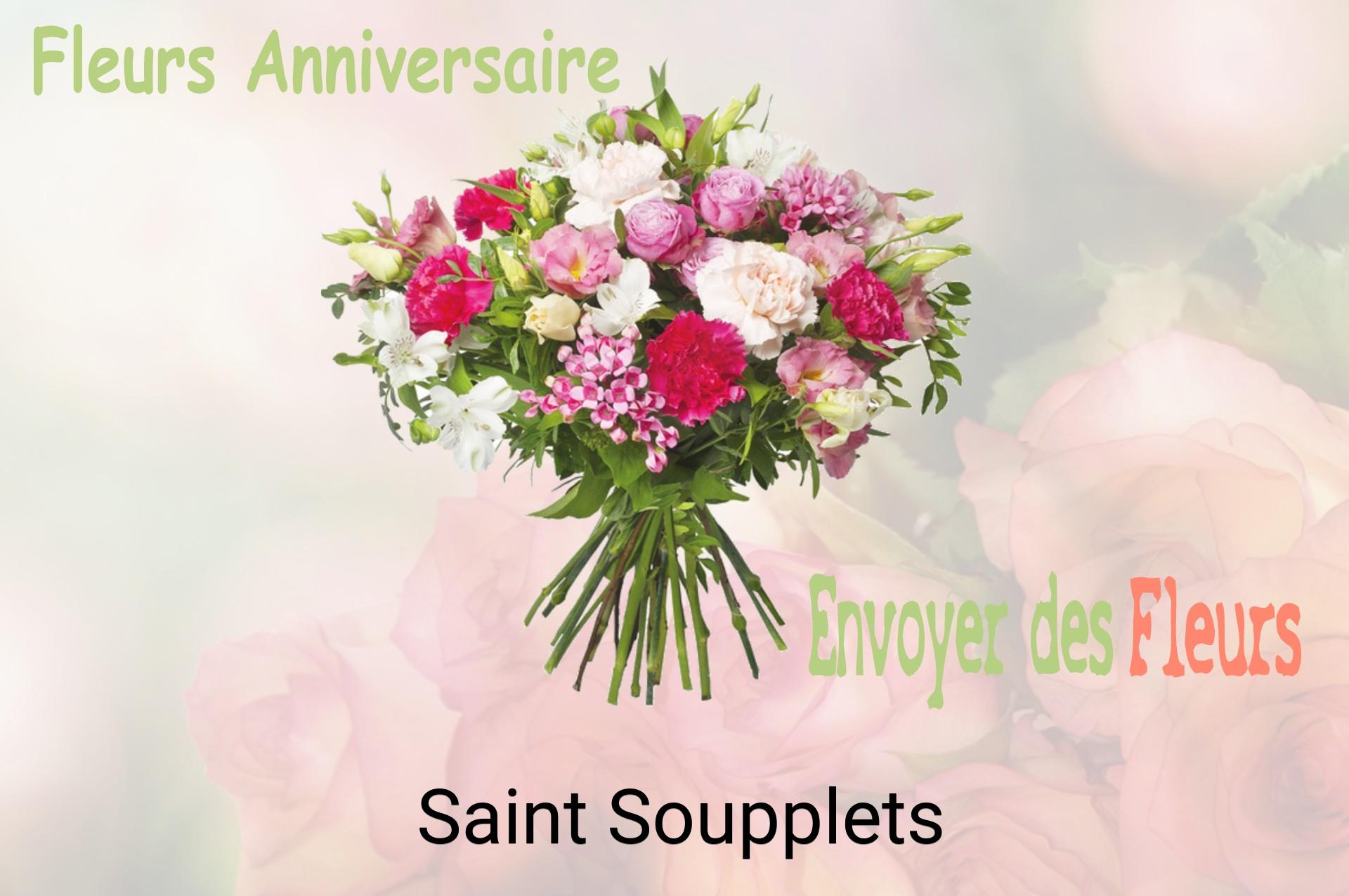 Bouquet de fleurs d’anniversaire livré à Saint-Soupplets