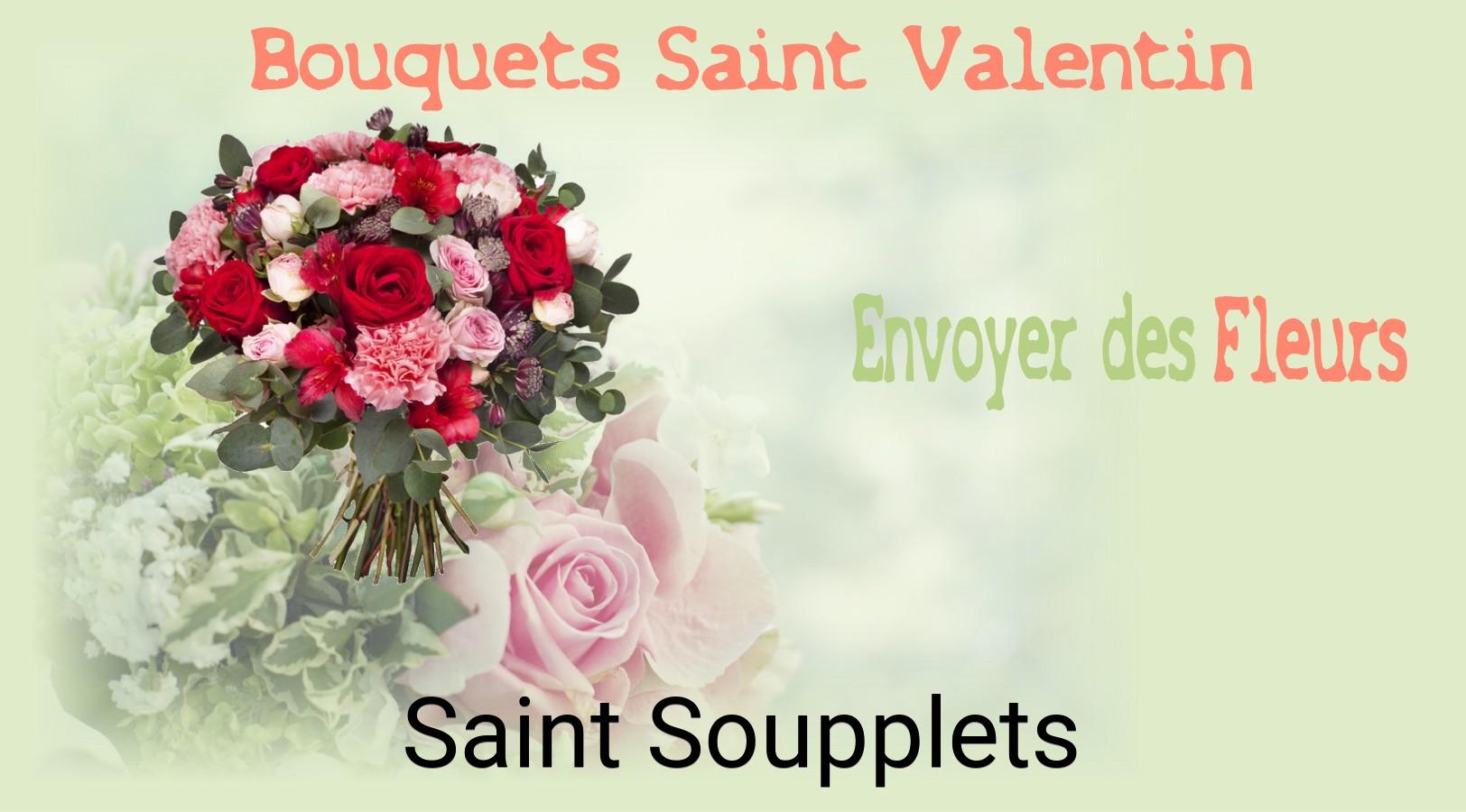 Roses de Saint-Valentin livrées à Saint-Soupplets